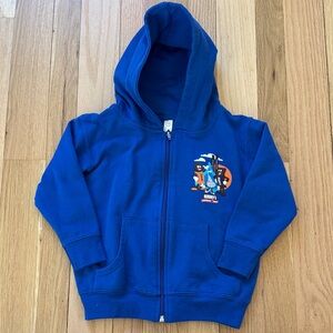 5/$10 Hershey’s Chocolate World Blue Hoodie